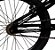 Bicicleta Aro 20 KRW BMX Cross V-Brake Sem Marchas Preto/Branco - Imagem 4