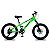 Bicicleta MTB KRW Aro 20 com câmbio 7 velocidades L20 Verde/Preto - Imagem 2