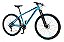 Bicicleta aro 29 KRW Alumínio Shimano CUES Freio Hidráulico Suspensão Trava de guidão 18 Velocidades CS2 - Imagem 11