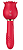 Vibrador de Ponto G e Clitóris - Rosa com Pulsação - Carmim - Imagem 2