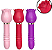 Vibrador de Ponto G e Clitóris - Rosa com Pulsação e Vai e vem - Christine - Imagem 1