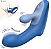 Vibrador de Ponto G e clitóris - Dedilhar - Vem Cá - Candy bunny - Imagem 1
