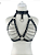 Harness com Contorno de Busto em Couro com Correntes - Imagem 1
