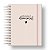Caderno Devocional Feminino Listras Rosa Bebê - Imagem 1