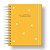 Planner Financeiro Amarelo Flores - Imagem 1