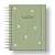 Planner Financeiro Verde Flores - Imagem 1