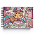 Livro De Colorir Capivara Fofa Cute Capa Dura 120 G A5 - Envio Imediato - Imagem 1