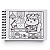 Livro De Colorir Capivara Fofa Cute Capa Dura 120 G A5 - Envio Imediato - Imagem 2