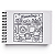 Livro De Colorir Cozy Friends Estilo Bobbie Goods Colorir Capa Dura 50 Desenhos Folha 120 Gramas - Imagem 2