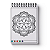Livro de Colorir  Mandalas com Guia de Cores Por Números - Imagem 9