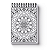 Livro De Colorir Anti Estresse Para Adultos Capa Dura Flores E Mandalas Abstrato - Imagem 3