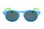 Óculos de Sol Infantil Lilou Azul Claro e Verde - Imagem 1