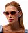 Óculos de Sol Mura Rosa Transparente e Marrom - Imagem 4