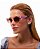 Óculos de Sol Mura Rosa Transparente e Marrom - Imagem 2