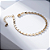 Pulseira Gotas Espelhadas Banho de Ouro 18k - Imagem 1