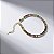 Pulseira Fina Baguettes Coloridas Banho de Ouro 18k - Imagem 4
