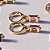 Argolinha Pingente Retangular Zircônia Rosa Banho de Ouro 18k - Imagem 2