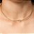 Choker Lisa Nó Banho de Ouro 18k - Imagem 2