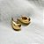 Argola Gota Vintage Banho de Ouro 18k - Imagem 2