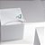 Anel Gota Zircônia Turmalina Cravejado Incolor Banho de Ródio Branco - Imagem 2