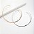 Choker Lisa Flat Banho de Ouro 18k - Imagem 3