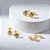 Brinco Círculo Grande Zircônias Incolor Banho de Ouro 18k - Imagem 2