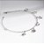 Pulseira Penduricalhos Mar Banho de Ródio Branco - Imagem 2