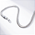 Colar Snake 0,5 cm Banho de Ródio Branco - Imagem 1
