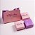 Pulseira Infantil Flor Esmaltada Pink Banho de Ouro 18k - Imagem 4