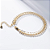 Pulseira Elos Scales Detalhes Banho de Ouro 18k - Imagem 1