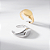 Anel Signet Banho de Ouro 18k - Imagem 3