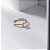 Anel Solitário Rosa Claro Fusion Redondo Banho de Ouro 18k - Imagem 1