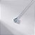 Colar Gota Azul Fusion Banho de Ródio Branco - Imagem 2