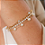Pulseira Pérolas e Elos Banho de Ouro 18k - Imagem 2