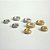 Duo Argolas Zircônias Incolor Banho de Ouro 18k - Imagem 3