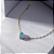 Colar Coração Sky Fusion Banho de Ouro 18k - Imagem 2