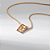 Colar Cruz Cravejado Zircônias Coloridas Banho de Ouro 18k - Imagem 2
