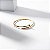 Bracelete Prego Detalhes Banho de Ouro 18k - Imagem 1