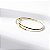 Bracelete Prego Detalhes Banho de Ouro 18k - Imagem 2