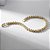 Pulseira Riviera Zircônias Circulares Banho de Ouro 18k - Imagem 1
