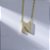 Colar Letra Inicial Bubble Zircônias Banho de Ouro 18k - Imagem 14