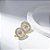 Brinco Pizza Cravejada Banho de Ouro 18k - Imagem 2