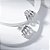 Brinco Earhook Quatro Linhas Banho de Ródio Branco - Imagem 1
