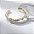 Bracelete Tubo Torcido Banho de Ouro 18k - Imagem 2