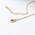Tornozeleira Mini Esferas Flat Banho de Ouro 18k - Imagem 4