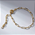 Pulseira Elos Fecho Boia Banho de Ouro 18k - Imagem 1
