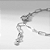 Pulseira Elos Fecho Boia Banho de Ródio Branco - Imagem 3