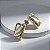 Brinco Retangular Vintage Banho de Ouro 18k - Imagem 3