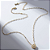 Colar Pet Elos Patinha Zircônia Incolor Banho de Ouro 18k - Imagem 1