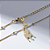 Colar Pet Pug Detalhe Coração Banho de Ouro 18k - Imagem 4